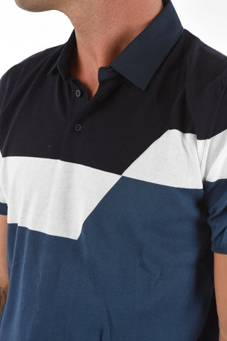 Polo Neck PIMADRY Cotton Sweater