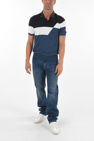 Polo Neck PIMADRY Cotton Sweater