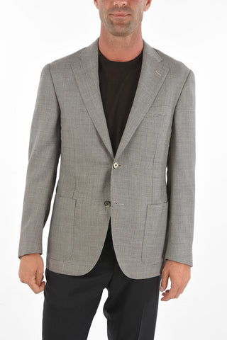 Blazer LEADER SOFT Pin Check con Tasche a Toppa