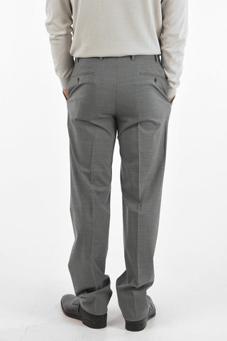 Virgin Wool Blend MANTUA Slacks