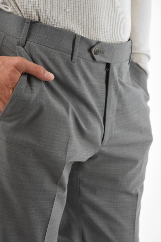 Virgin Wool Blend MANTUA Slacks