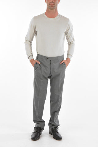 Virgin Wool Blend MANTUA Slacks