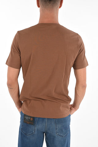 Crew Neck JER ST Embroidered Logo T-Shirt