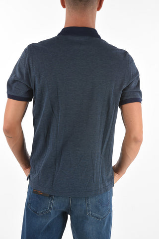 CC COLLECTION Contrasting Edge Cotton Polo