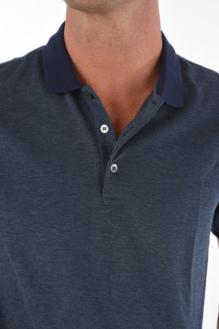 CC COLLECTION Contrasting Edge Cotton Polo