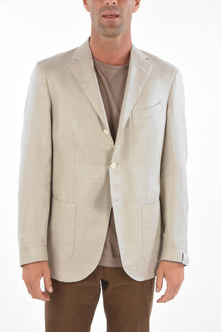 Patch Pocket SARTO Silk Blend Blazer