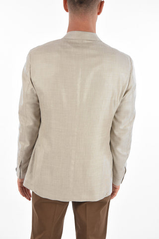 Patch Pocket SARTO Silk Blend Blazer