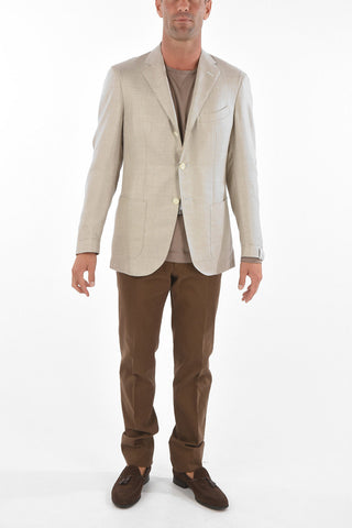 Patch Pocket SARTO Silk Blend Blazer