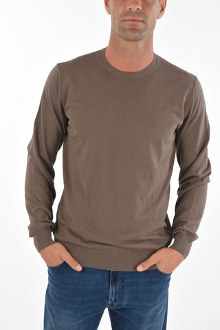 CC COLLECTION Crew Neck GALAS CRE Cotton Sweater