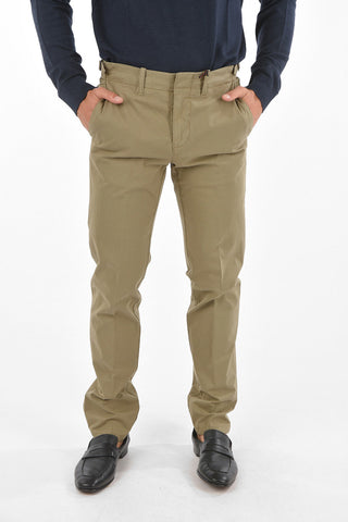 ID 4-pocket Chino Pants with Adjustable Waist