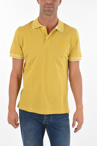 Embroidered Logo PIQUET Cotton Polo
