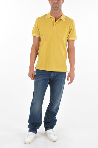 Embroidered Logo PIQUET Cotton Polo