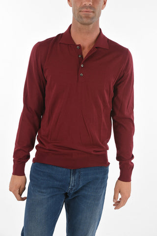 Maglia MILLENIUM in Lana Vergine con Collo a Polo