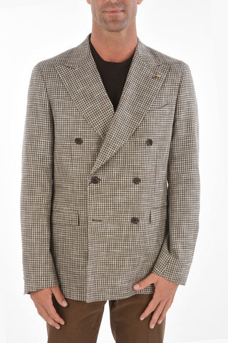 CC COLLECTION Double-breasted REWARD Houndstooth Blazer