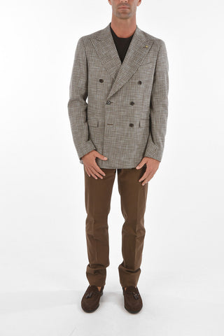 CC COLLECTION Double-breasted REWARD Houndstooth Blazer