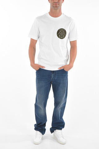 CC COLLECTION Printed Logo Cotton T-Shirt