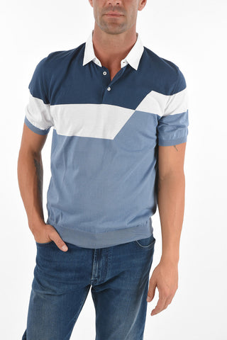 Polo Neck PIMADRY Cotton Sweater
