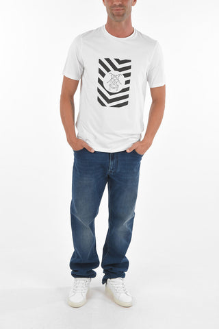 CC COLLECTION Printed JER ST Cotton T-Shirt