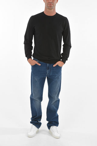 CC COLLECTION Crew Neck GALAS CRE Cotton Sweater