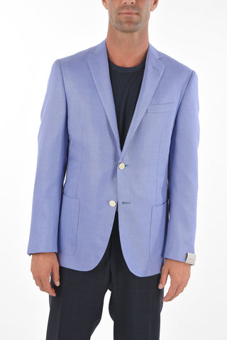 Blazer ACADEMY SOFT in Seta e Lana Vergine con Revers Classico