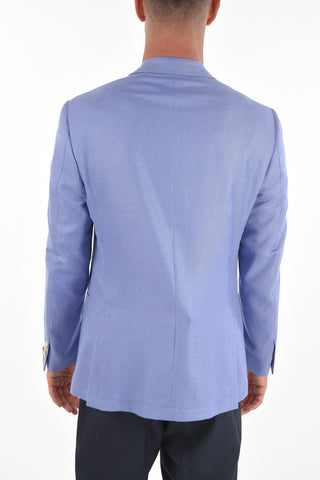 Blazer ACADEMY SOFT in Seta e Lana Vergine con Revers Classico