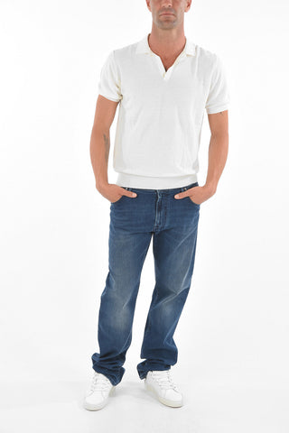 CC COLLECTION Honeycomb Cotton GALAS CRE Polo