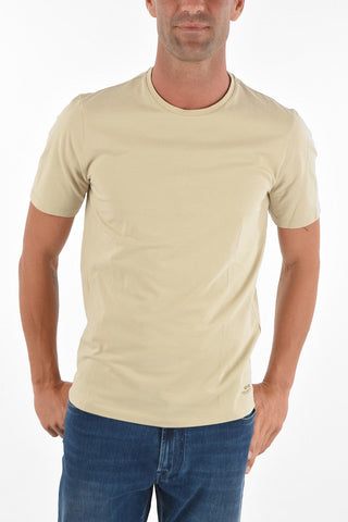 CC COLLECTION Crew Neck Stretch Cotton T-Shirt