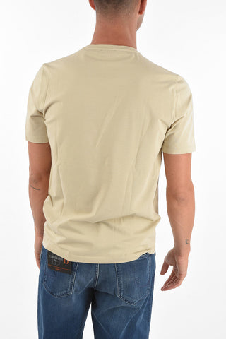 CC COLLECTION Crew Neck Stretch Cotton T-Shirt