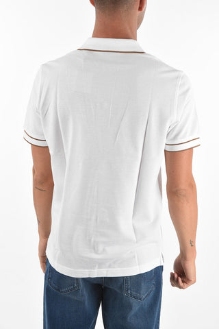 Embroidered Logo PIQUET Cotton Polo