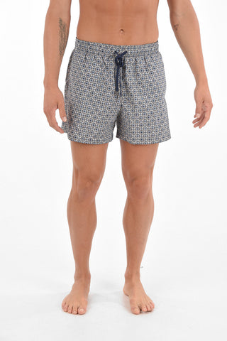 ID Swim Shorts with Geometric Print