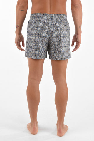 ID Swim Shorts with Geometric Print