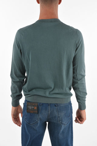 Crew Neck Cotton Sweater
