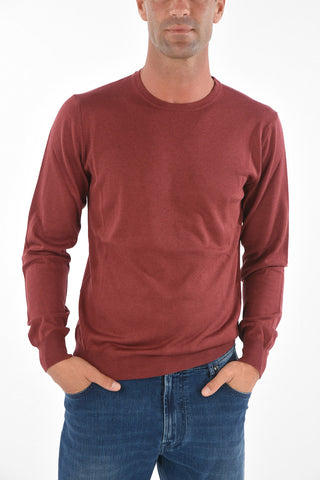Crew Neck Silk Blend Sweater