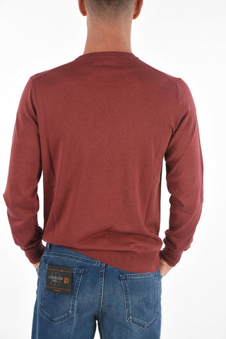 Crew Neck Silk Blend Sweater