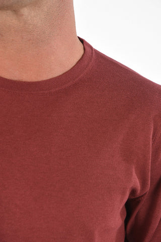 Crew Neck Silk Blend Sweater