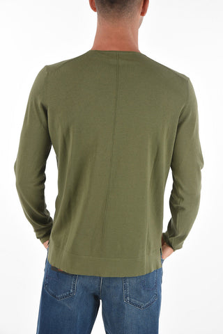 CC COLLECTION Crew Neck GALAS CRE Cotton Sweater