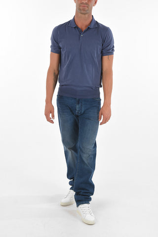 Ribbed Edge COMPACT Cotton Polo