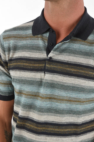 Polo Neck Linen Blend CANTON Sweater