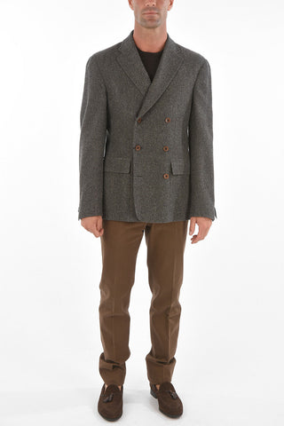 CC COLLECTION Blazer Doppiopetto RESET in Misto Cotone
