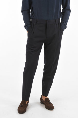 CC COLLECTION Virgin Wool RESET Single-pleated Pants