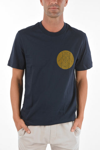 CC COLLECTION Printed Logo Cotton T-Shirt