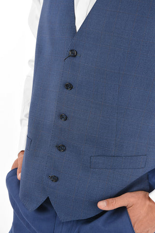 Flush Pocket LEADER District Check Vest