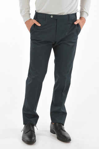 Pantaloni Chino LEADER in Cotone Stretch a 4 Tasche