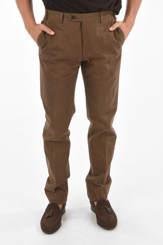 Pantaloni Chino ACADEMY in Fustagno a 4 Tasche