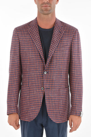 Blazer Semifoderato SARTORIA con Motivo Gingham