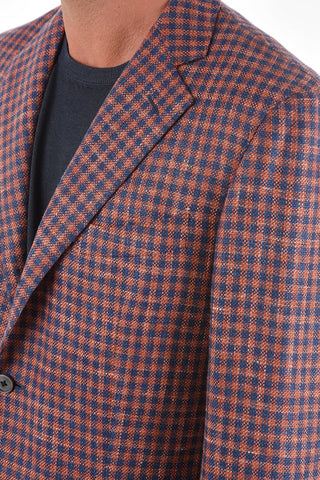 Blazer Semifoderato SARTORIA con Motivo Gingham