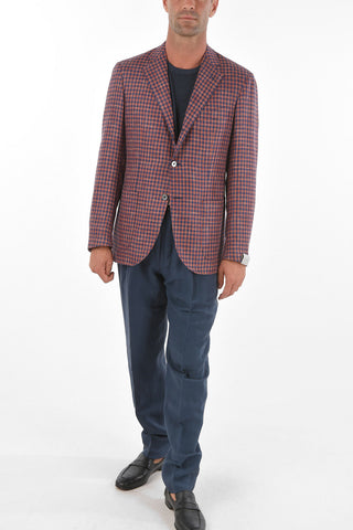 Blazer Semifoderato SARTORIA con Motivo Gingham