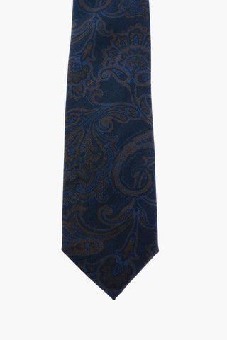 CC COLLECTION  motif wool tie