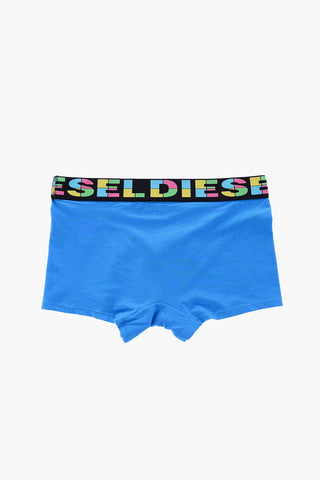 set 3 Boxer UMBX in Cotone Stretch con Logo Colorato