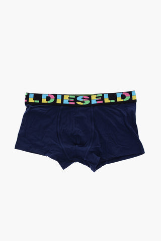set 3 Boxer UMBX in Cotone Stretch con Logo Colorato
